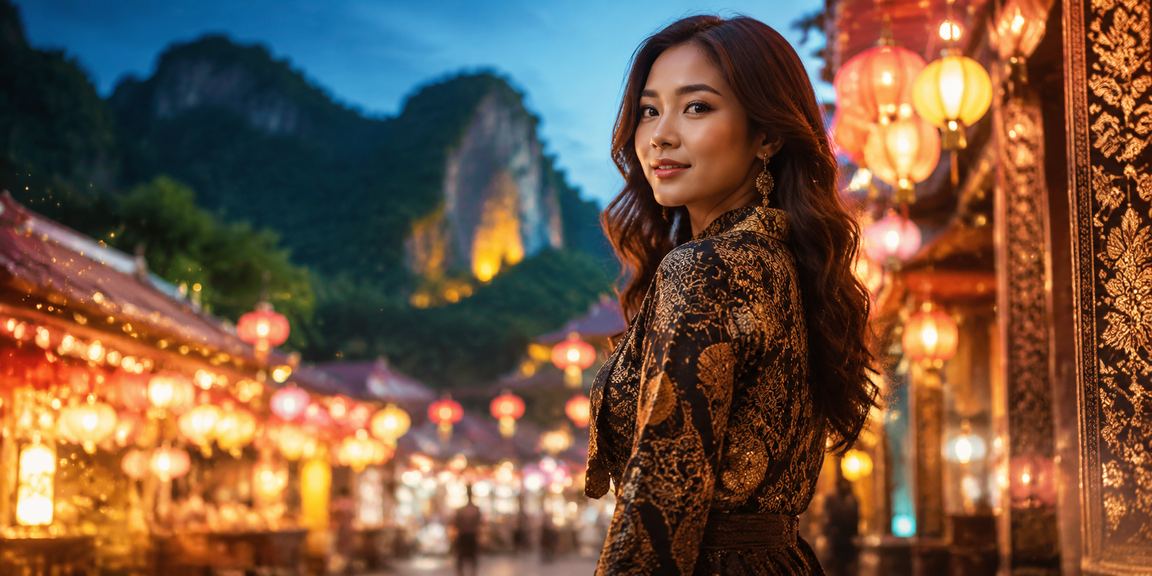 Kawasan hiburan kasino moden dengan suasana Ipoh yang semarak