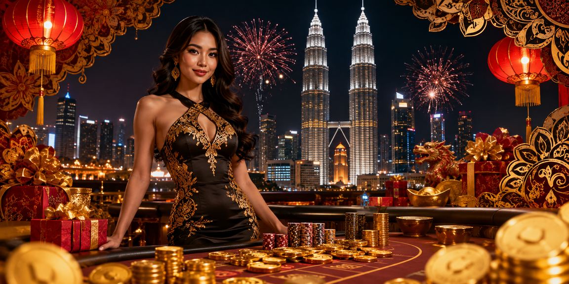 Suasana kasino dan hiburan di Kuala Lumpur dengan tema batik khas