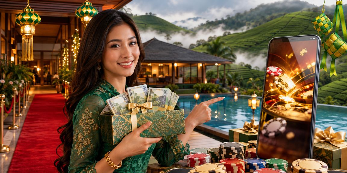 Pengalaman kasino mudah alih Malaysia sempena Hari Raya yang meriah dan moden